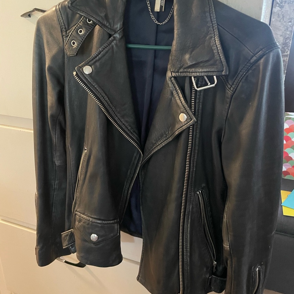Top Shop Genuine Leather Jacket
